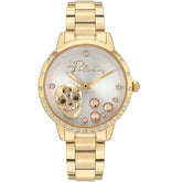 Police Gold Stainless Steel Dress Watch